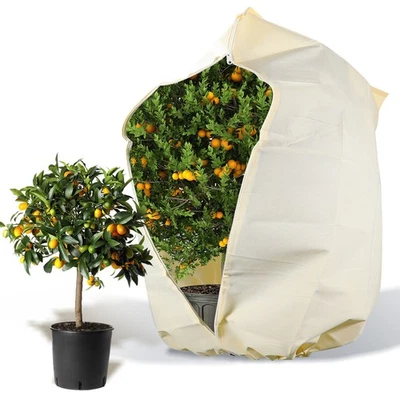 Winterschutz Frostschutz Vlies 100g/㎡ für Pflanzen mit Reißverschluß 1-2 Stück - Bild 1 von 4