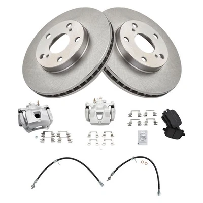 Комплект переднего тормоза и ротора подходит для Toyota Avalon 1999-2003 Solara 1998-2004 годов выпуска - Изображение 1 из 4