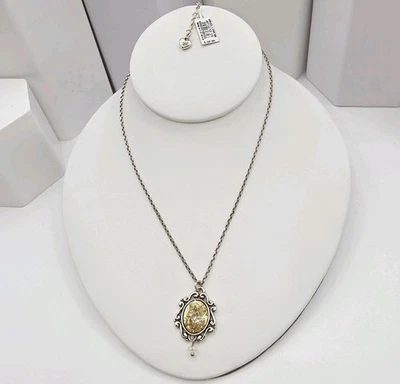 Brighton NWT Angel Love Necklace Guardian Angel Pendant “I Believe in Angels” 18 - Image 1 of 4