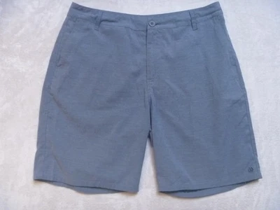 Pantalones Cortos FREEWORLD STRETCH HYBRID Para Hombre Talla 34 Azul Frente Plano Foto 1 de 4