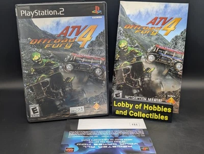 ATV Offroad Fury 4 ( Sony PlayStation 2 PS2 ) CIB - Near Mint Disc - Pristine  - Image 1 of 4
