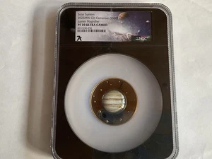 2023 Earth Magnifier 7k Metals Jupiter Cameroon Solar System NGC PF70 S500F - Picture 1 of 3