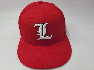 University of Louisville Cardinals New Era 59Fifty Gorra Ajustada 7 1/2 Lana Roja Foto 1 de 4