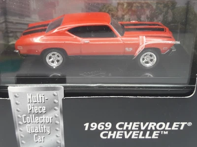 Chevrolet Chevelle SS 1969 Hot Wheels Collectibles caja negra edición limitada rojo Foto 1 de 4