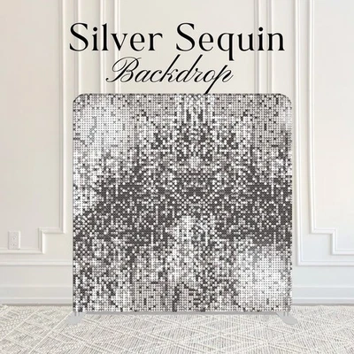 8x8ft Wedding Backdrop Photo Background for Ceremony & Reception Special Events - Image 1 of 4
