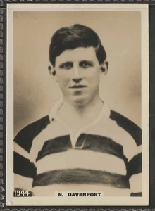 PINNACE FOOTBALL (LF SIZE PINNACE BACK)-#1944- RUGBY - WIDNES RFL - DAVENPORT  - Picture 1 of 2