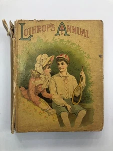 Lothrop's Annual 1889 1st Ed.-Illus Lithographic Color Plates Children's Book - Imagen 1 de 3