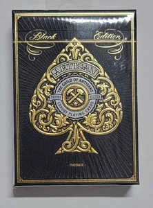 Theory11 Artisans Playing Cards - 1 Sealed Black Deck - Picture 1 of 2