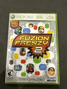 Fuzion Frenzy 2 (Microsoft Xbox 360, 2006) CIB Complete Tested Works Free Ship - Picture 1 of 4