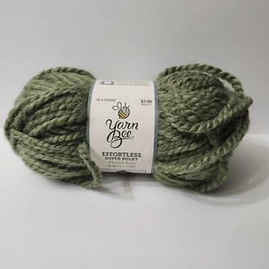 Yarn Bee müheloses super sperriges Garn Moosig Acre grün 6 Oz. - Bild 1 von 8