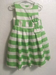 3T Gymboree Toddler Girl Dress Stripes Bow Full Layered Skirt Summer Fancy !
