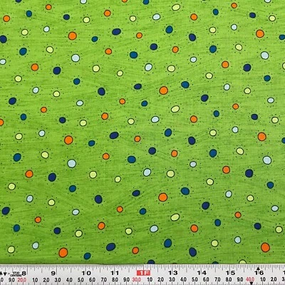 SPOTZ de Jan Mullen para Marcus Brothers Textiles Algodón Verde por Media Yarda Foto 1 de 2