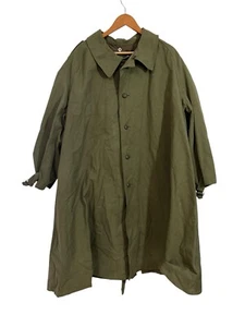 Cappotto trench cappotto pilota vintage seconda guerra mondiale militare francese spedizione moto - Foto 1 di 18