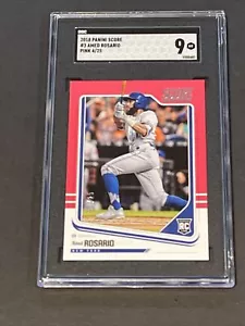 2018 Panini Score Pink /25 Amed Rosario Rookie SGC 9 - Picture 1 of 2