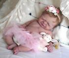 Full body silicone Reborn Baby girl doll Molly By Magnolia Dream Doll 19”