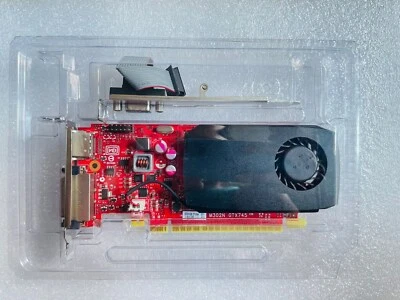 Dell NVidia GeForce GTX745 GTX 745 4GB Graphics Card 128Bit PCIE 3.0 GDDR3  - Image 1 of 4
