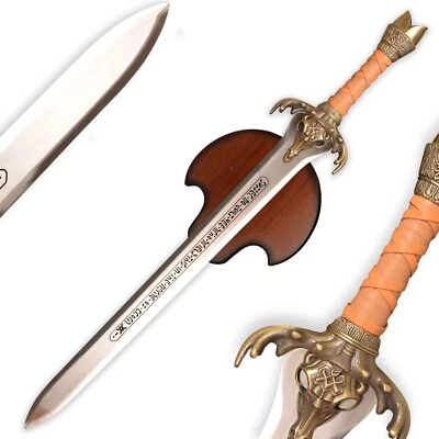 39in Western sword/King's Sword/With a hanging plate/Not sharp/Barbarian Warrior - Image 1 of 4