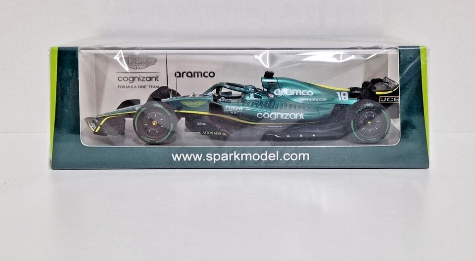 Spark S8532 Aston Martin AMR22 Lance Stroll Emilia Romagna GP F1 2022 1 43
