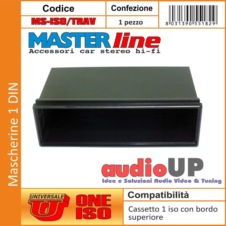 Box Storage Universal For Panel Car Radio Iso. Masterline - Image 1 of 1