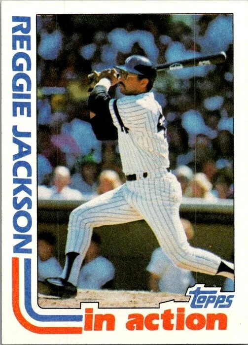 1982 Topps - In Action Reggie Jackson #301 - Image 1 of 1