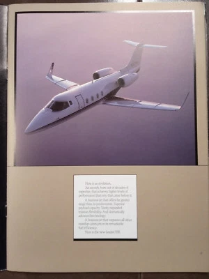Folleto de venta original Gates Learjet 55B, 22 páginas, 8,75 x 11,75" Foto 1 de 4