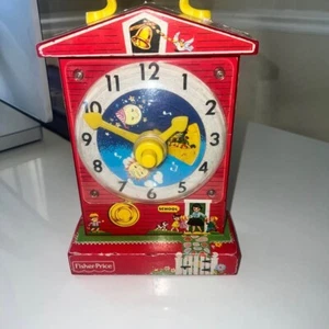 Fisher price 2009, Mattel teaching clock there are some marks and stickers is co - Picture 1 of 6