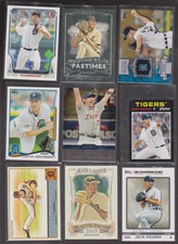 Verlander Votto Kendall Lee Lester Lincecum Liriano Lofton Cards-40% off on 4+!