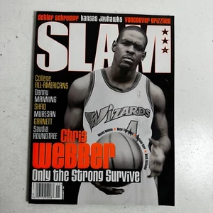 Slam Magazine #23 Chris Webber January 1998 Basketball NBA Sports Paperback - Picture 1 of 7