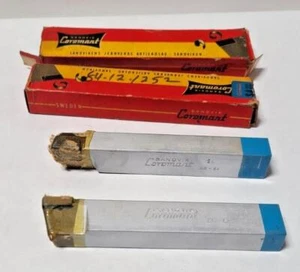 Lote de 2 brocas de herramienta de torno de carburo soldado SANDVIK Coromant 3/4” x 1” AR-64 S4 nuevas - Imagen 1 de 2