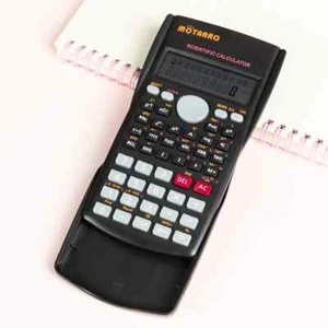 MOTARRO Calculatrice Scientifique Multifonction Ecran 2 lignes scolaire portable - Photo 1/6