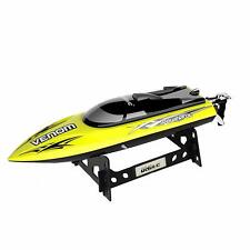 Venom Remote Control RC Racing Boat - Pool Lake Outdoor - Ready to Run - Yellow