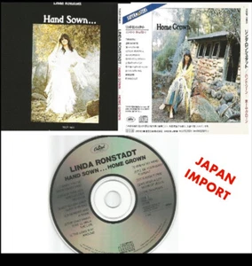 Linda Ronstadt Hand Sewn Home Grown Japan Import Like New & Free Ship In USA - Picture 1 of 5