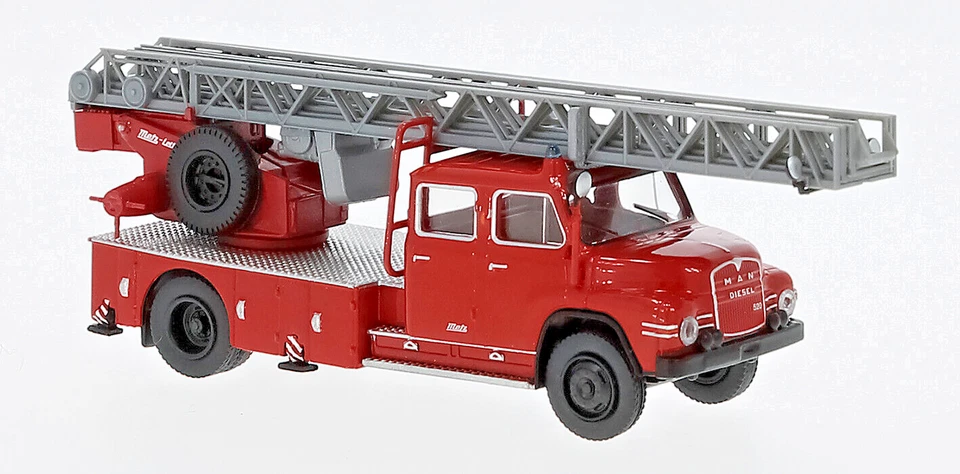 BREKINA 45160 Man 520 H DLK 30 Rosso, Nero, 1967, H0, Nuovo 2024 - Immagine 1 di 1