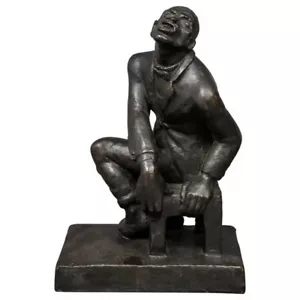 Helene Sardeau, Jazz Singer, French Art Deco Bronze Sculpture, 1928 - Picture 1 of 7