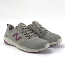 New Balance Women's 85v1 Tan Jewel Purple Walking Shoe Size 10 B