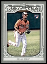 2013 TOPPS GYPSY QUEEN L.J. HOES RC BALTIMORE ORIOLES #4