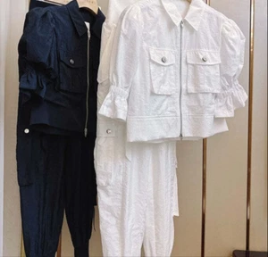 Cinq a Sept Holly Matching Pants and Top Set - Picture 1 of 21