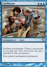 Confiscate - Foil ~ Near Mint 9th Edition Ninth MTG Magic UltimateMTG Blue Card