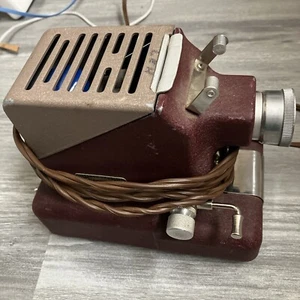 Vintage Standard Model 333 Film Strip Projector Maroon For Repair - Picture 1 of 8