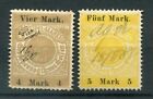 Dr-Germania Stempelmarken 4+ 5Mk Postmarked (Y78574