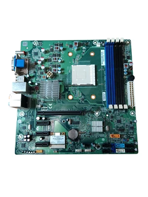 HP ALVORIX RS880 Rev 1.00 AM3 UATX Motherboard No I/O Shield | tested working - Image 1 of 4