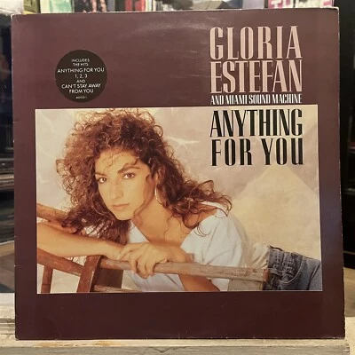 [SOUL/POP/LATIN]~EXC LP~GLORIA ESTEFAN~MIAMI SOUND MACHINE~Anything For You~[UK] - Image 1 of 4