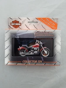 1999 Harley Davidson 2 Decks Playing Card Numbered Limited Edition Collector Tin - Picture 1 of 2