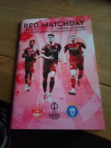 Aberdeen V HJK Helsinki Europa Conference League 5/10/23 2023-2024 - Picture 1 of 5