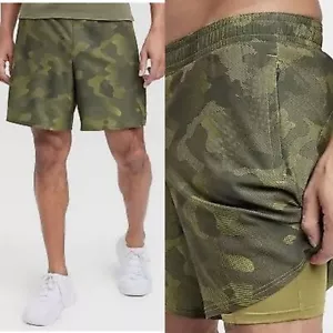 Pantaloncini sportivi uomo All in Motion 7", verde mimetico, piccoli - Foto 1 di 12