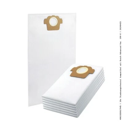 MISTERVAC 20x Staubsaugerbeutel kompatibel mit Bosch Advanced Vac 18V-8