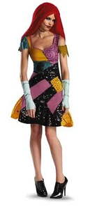 Sally Glam Dress Nightmare Before Christmas Costume for Women Small 4-6 - Picture 1 of 2