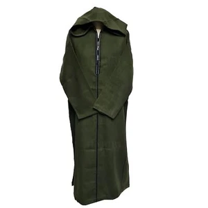 Súper cálido invierno marroquí mezcla de lana de cachemir con capucha Thobe Djellaba - Imagen 1 de 3