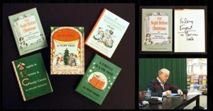 CHRISTMAS NUTSHELL LIBRARY 1st Ed - "Night Before Xmas" SIGNED by Hilary Knight! - Picture 1 of 7