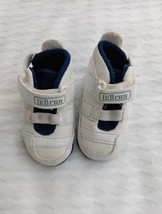 Nike Lebron Baby Shoes 2c White And Blue - Picture 1 of 5